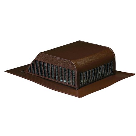 AIR VENT 15 in. W X 16 in. L Brown Aluminum Roof Vent Assembly 85283